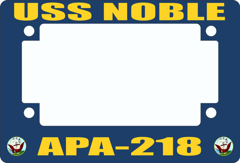 USS Noble APA-218 Motorcycle Frame