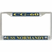 USS Normandy CG-60 License Plate Frame