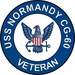 USS Normandy CG-60 Veteran Decal Sticker