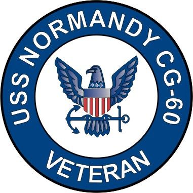 USS Normandy CG-60 Veteran Decal Sticker