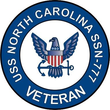 USS North Carolina SSN-777 Veteran Decal Sticker