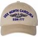 USS North Carolina SSN-777 with Dolphins Unstructured Dad Cap