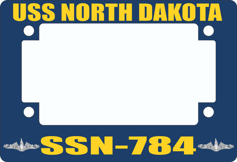 USS North Dakota SSN-784 Motorcycle Frame