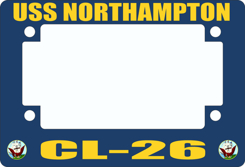 USS Northampton CL-26 Motorcycle Frame