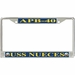 USS Nueces APB-40 License Plate Frame