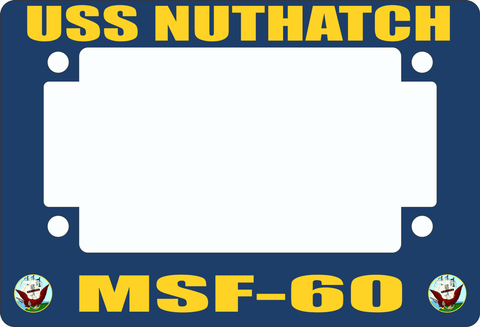 USS Nuthatch MSF-60 Motorcycle Frame
