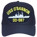 USS O'Bannon DD-987 Ship Cap
