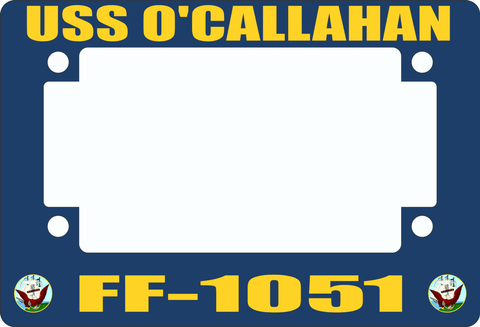 USS O'Callahan FF-1051 Motorcycle Frame