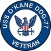 USS O'Kane DDG-77 Veteran Decal Sticker