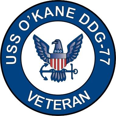 USS O'Kane DDG-77 Veteran Decal Sticker