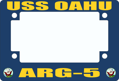 USS Oahu ARG-5 Motorcycle Frame
