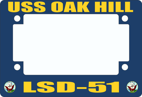 USS Oak Hill LSD-51 Motorcycle Frame