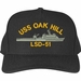 USS Oak Hill LSD-51 Ship Custom Embroidered Cap