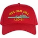 USS Oak Hill LSD-51 Ship Custom Embroidered Cap