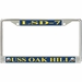 USS Oak Hill LSD-7 License Plate Frame