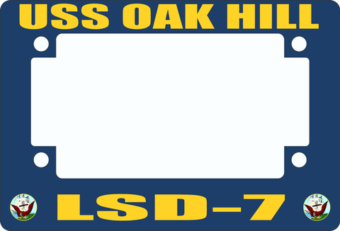 USS Oak Hill LSD-7 Motorcycle Frame