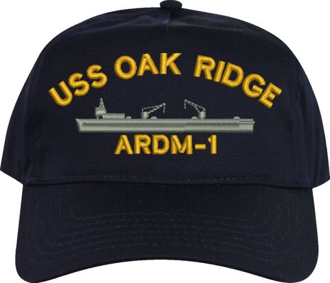 USS Oakridge ARDM-1 Embroidered Cap