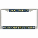 USS Obstructor ACM-7 License Plate Frame