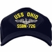 USS Ohio SSBN-726 (Silver Dolphins) Emblematic Cap