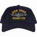 USS Ohio SSGN-726 w/Dolphins Embroidered Cap
