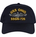 USS Ohio SSGN-726 w/Dolphins Embroidered Cap