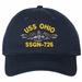 USS Ohio SSGN-726 with Dolphins Unstructured Dad Cap