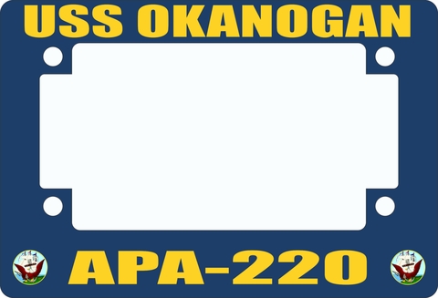 USS Okanogan APA-220 Motorcycle Frame