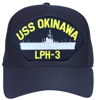 USS Okinawa LPH-3 Ships Ball Cap