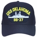 USS Oklahoma BB-37 Ship Cap