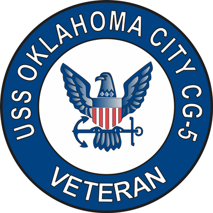 USS Oklahoma City CG-5 Veteran Decal