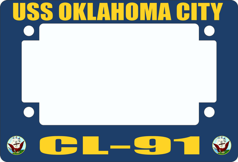 USS Oklahoma City CL-91 Motorcycle Frame