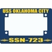 USS Oklahoma City SSN-723 Motorcycle Frame
