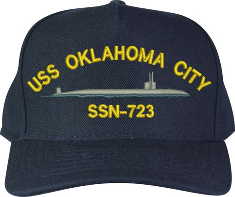 USS Oklahoma City SSN-723 U.S. Made Cap