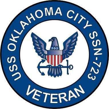 USS Oklahoma City SSN-723 Veteran Decal Sticker