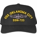 USS Oklahoma City SSN-723 with Dolphins Custom Embroidered Cap