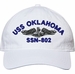 USS Oklahoma SSN-802 with Dolphins Unstructured Dad Cap