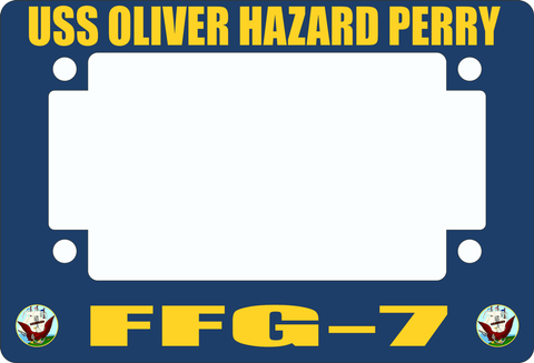 USS Oliver Hazard Perry FFG-7 Motorcycle Frame
