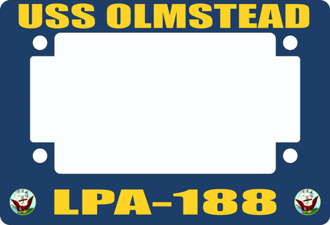 USS Olmstead LPA-188 Motorcycle Frame