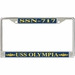 USS Olympia SSN-717 License Plate Frame