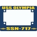 USS Olympia SSN-717 Motorcycle Frame
