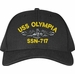 USS Olympia SSN-717 with Dolphins Custom Embroidered Cap