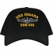 USS Omaha SSN-692 Dolphins Embroidered Cap