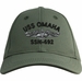 USS Omaha SSN-692 Dolphins Embroidered Cap