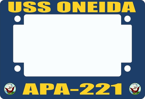 USS Oneida APA-221 Motorcycle Frame