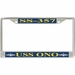USS Ono SS-357 License Plate Frame