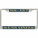 USS Ono SS-357 License Plate Frame