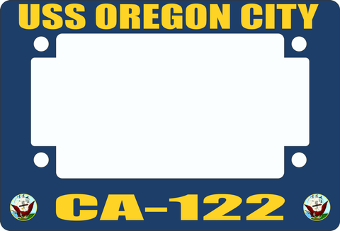 USS Oregon City CA-122 Motorcycle Frame