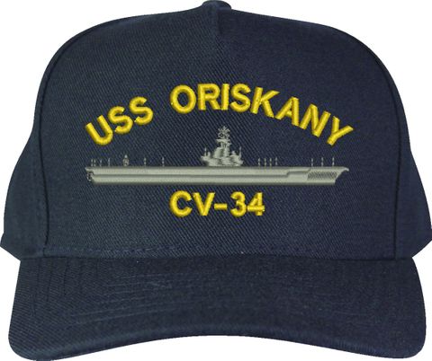 USS Oriskany CV-34 U.S. Made Cap
