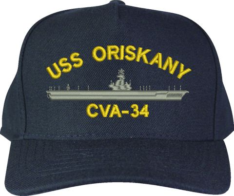 USS Oriskany CVA-34 U.S. Made Cap