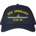 USS Oriskany CVA-34 U.S. Made Cap